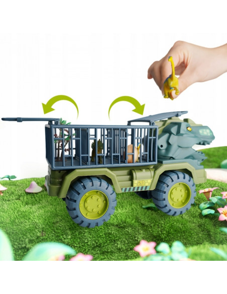 WOOPIE dinozaurų sunkvežimio transporterio figūrėlės