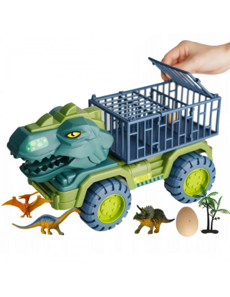 WOOPIE dinozaurų sunkvežimio transporterio figūrėlės