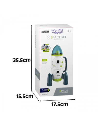 WOOPIE interaktyvus erdvėlaivio rinkinys