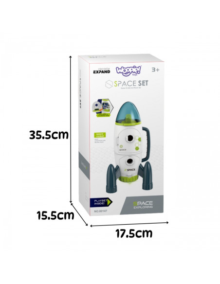 WOOPIE interaktyvus erdvėlaivio rinkinys