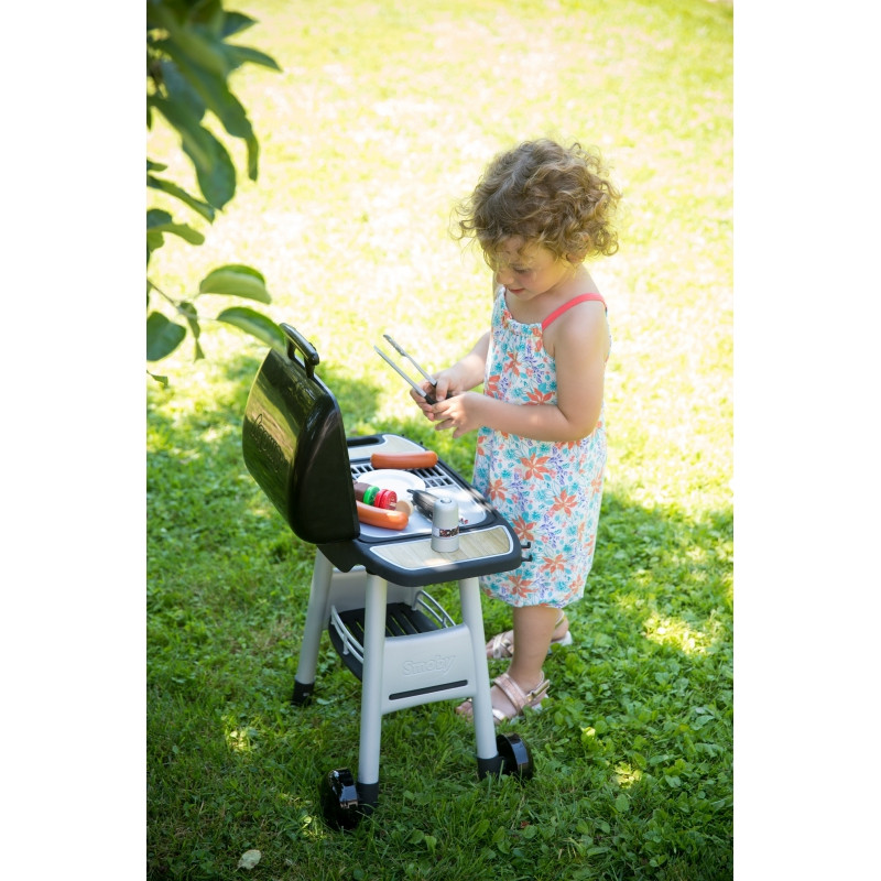 SMOBY Barbecue Garden Grill for Kids 18 accessories