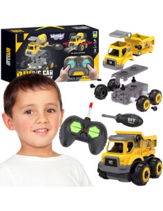 WOOPIE nuotolinio valdymo „pasidaryk pats“ statybinis automobilis