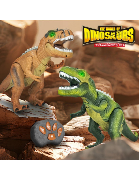 WOOPIE RC Tyrannosaurus Rex dinozauras su nuotolinio valdymo pulteliu