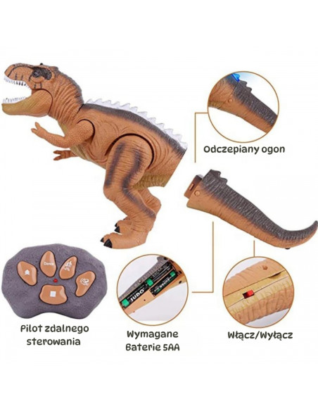 WOOPIE RC Tyrannosaurus Rex Remote Control Dinosaur