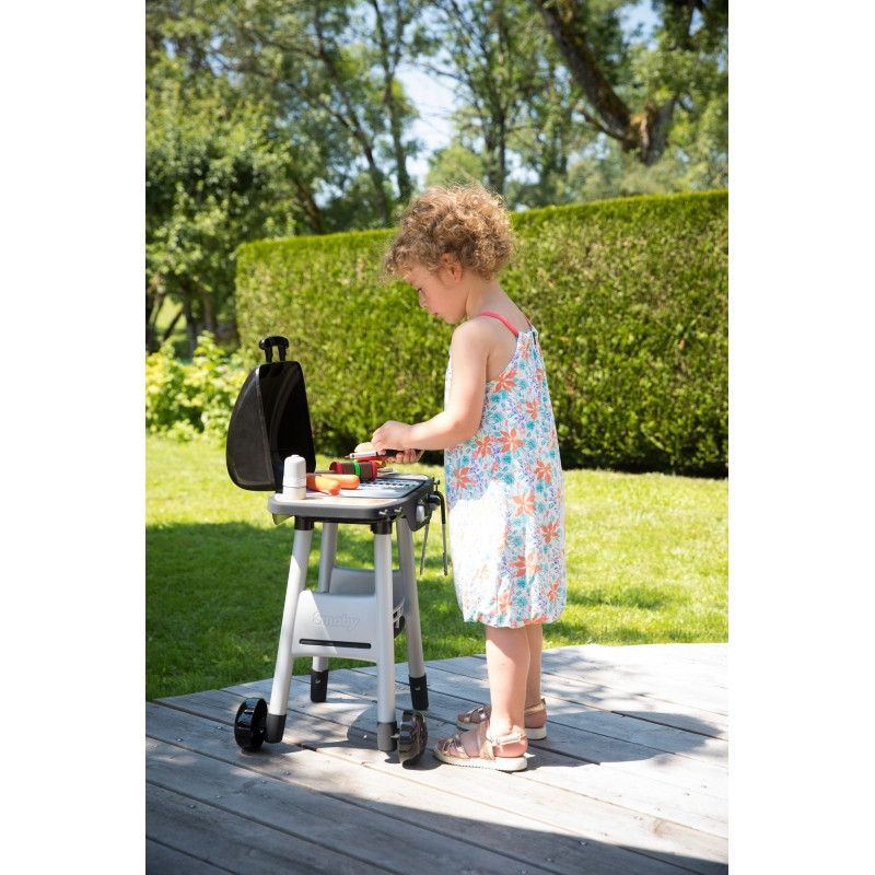 SMOBY Barbecue Garden Grill for Kids 18 accessories