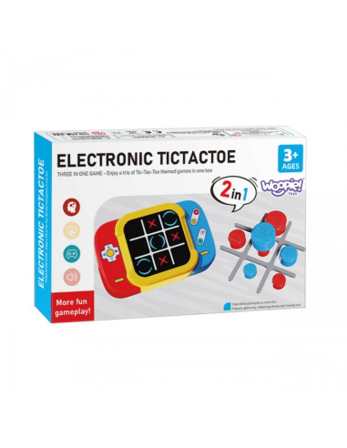 WOOPIE Elektroniczna Gra w Kółko i Krzyżyk