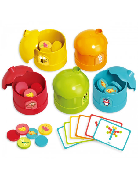 WOOPIE Gra Logiczna Edukacyjna Sorter Klasyfikacja Kolorów WOOPIE Gra Logiczna Edukacyjna Sorter Klasyfikacja Kolorów