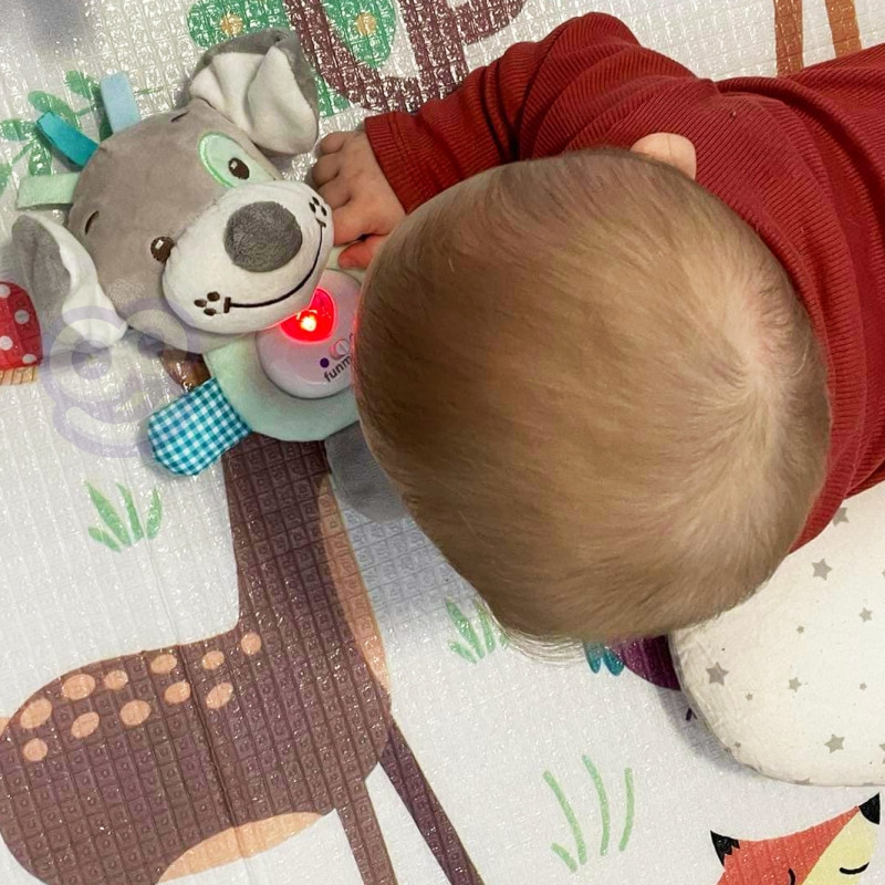 WOOPIE BABY Interaktyvus pliušinis žaislas - migdukas, kūdikiams