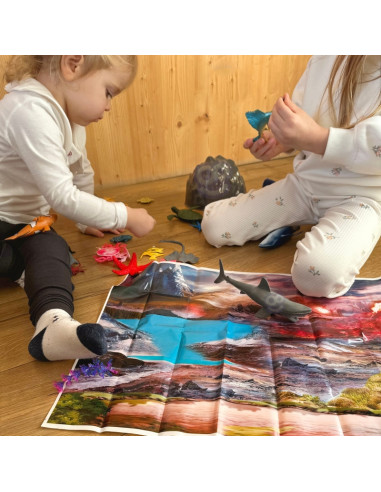 WOOPIE Набор фигурок морских животных 33 шт.