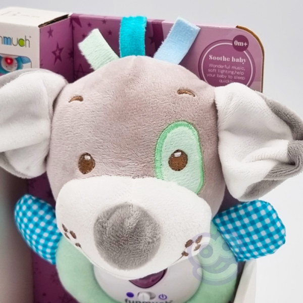 WOOPIE BABY Interaktyvus pliušinis žaislas - migdukas, kūdikiams WOOPIE BABY Interaktyvus pliušinis žaislas - migdukas, kūdikiams