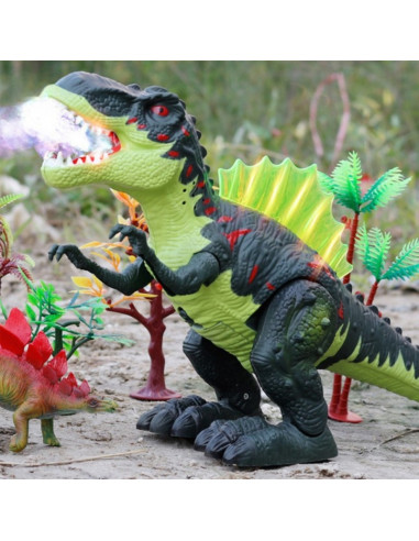 WOOPIE Chodzący Dinozaur Tyrannosaurus Rex Efekty Świetlne i Dźwiękowe