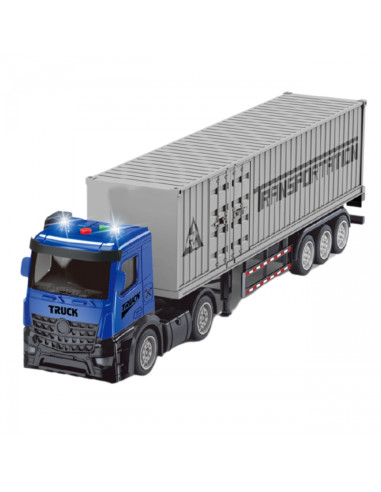 WOOPIE Ciężarówka Kontenerowa z Efektami Świetlnymi i Dźwiękowymi!