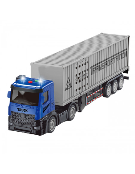 WOOPIE Container Truck with Light and Sound Effects!
