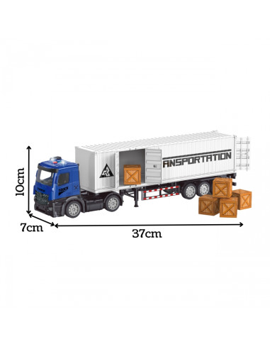 WOOPIE Container Truck with Light and Sound Effects!