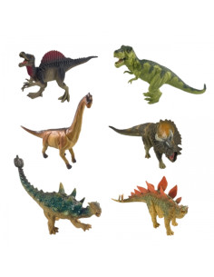 WOOPIE T-Rex dinozauro figūrėlių rinkinys, 6 vnt. 2