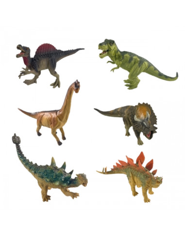 WOOPIE T-Rex dinozauro figūrėlių rinkinys, 6 vnt.