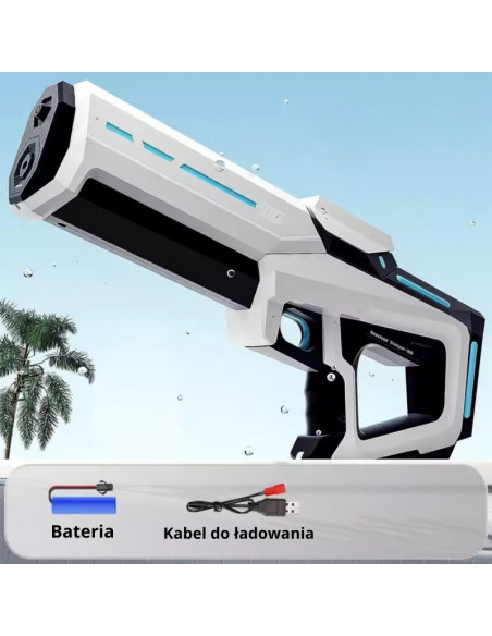 WOOPIE Elektryczny Pistolet Na Wodę Automatyczny Blaster WOOPIE Elektryczny Pistolet Na Wodę Automatyczny Blaster