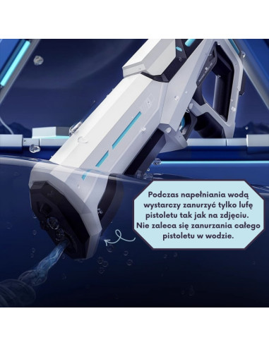 WOOPIE elektrinis, automatinis vandens pistoletas Blaster