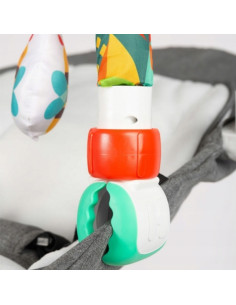 WOOPIE BABY pakabinamas žaislų lankas lovytei, vežimėliui, automobilinei kėdutei 2