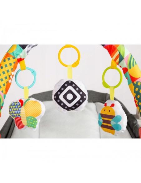 WOOPIE BABY pakabinamas žaislų lankas lovytei, vežimėliui, automobilinei kėdutei WOOPIE BABY pakabinamas žaislų lankas lovytei, vežimėliui, automobilinei kėdutei
