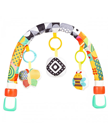 WOOPIE BABY pakabinamas žaislų lankas lovytei, vežimėliui, automobilinei kėdutei WOOPIE BABY pakabinamas žaislų lankas lovytei, vežimėliui, automobilinei kėdutei