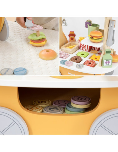 VIGA mini mėsainių parduotuvė – kūrybinis vaidmenų žaidimas