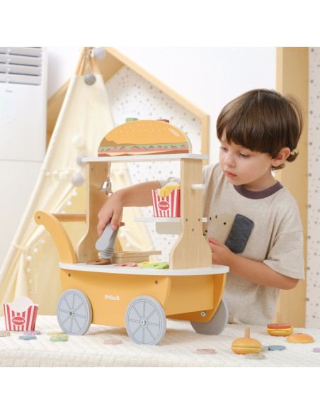 VIGA mini mėsainių parduotuvė – kūrybinis vaidmenų žaidimas VIGA mini mėsainių parduotuvė – kūrybinis vaidmenų žaidimas