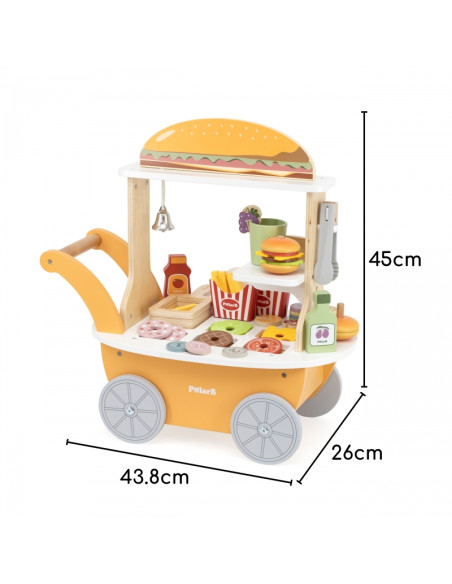 VIGA mini mėsainių parduotuvė – kūrybinis vaidmenų žaidimas VIGA mini mėsainių parduotuvė – kūrybinis vaidmenų žaidimas