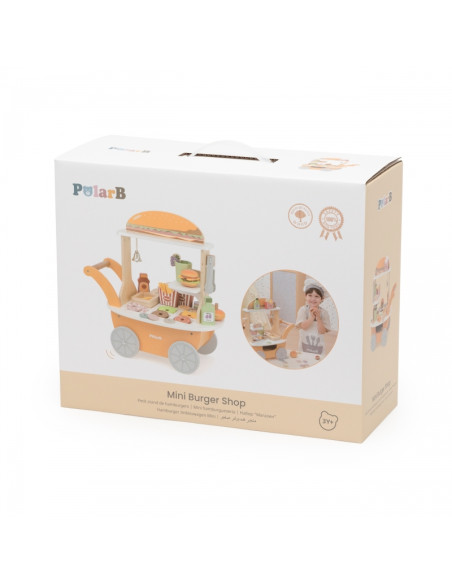 VIGA mini mėsainių parduotuvė – kūrybinis vaidmenų žaidimas VIGA mini mėsainių parduotuvė – kūrybinis vaidmenų žaidimas