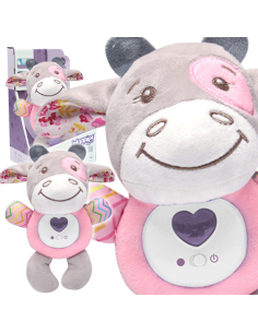 WOOPIE BABY Интерактивная плюшевая игрушка для малышей Световой звук Бык Кусает Печенье Спальное место
