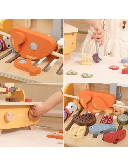 VIGA medinių kepsninių rinkinys VIGA medinių kepsninių rinkinys