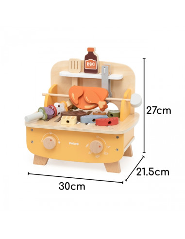 Деревянный набор для барбекю VIGA