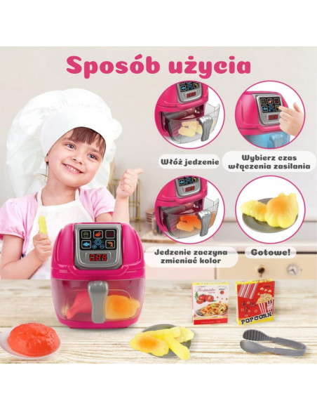 WOOPIE Air Fryer Interaktywna Frytkownica dla Małych Kucharzy WOOPIE Air Fryer Interaktywna Frytkownica dla Małych Kucharzy
