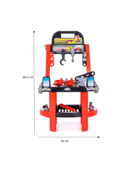 „Supermechaniko“ rinkinys meistrui + „Išradėjo“ konstrukcinių kaladėlių įrankių rinkinys „Polesie“
