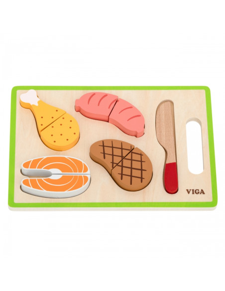 VIGA mėsos pjaustymo rinkinys – tikroviškos virtuvės pramogos