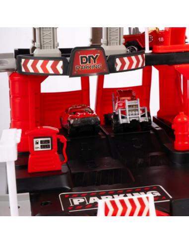 WOOPIE garažo automobilių stovėjimo aikštelė, priešgaisrinė gelbėjimo tarnyba, 43 el.