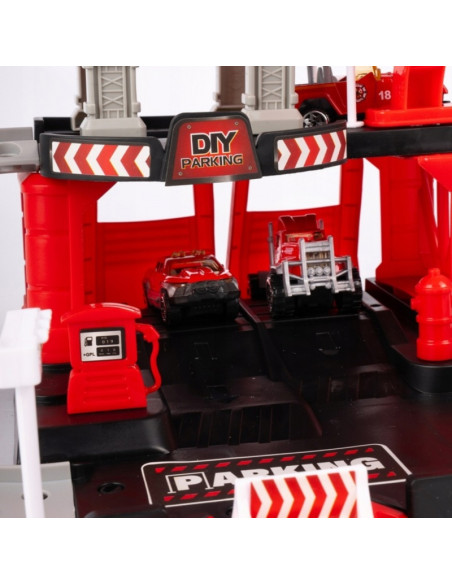 WOOPIE garažo automobilių stovėjimo aikštelė, priešgaisrinė gelbėjimo tarnyba, 43 el.