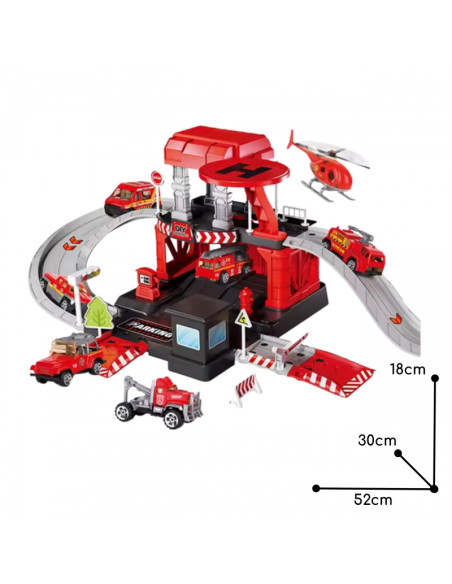 WOOPIE garažo automobilių stovėjimo aikštelė, priešgaisrinė gelbėjimo tarnyba, 43 el.