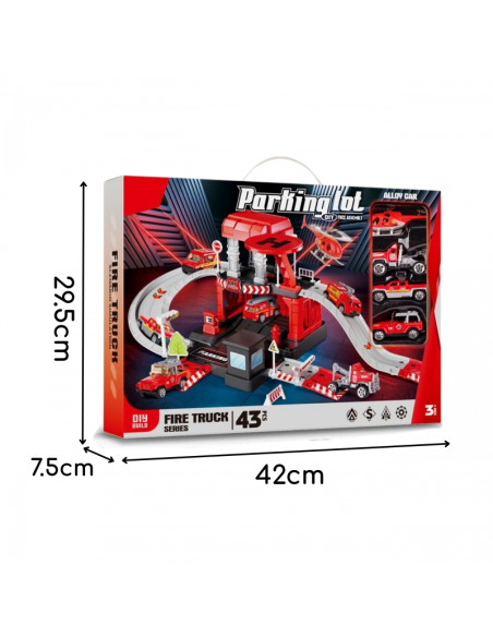 WOOPIE garažo automobilių stovėjimo aikštelė, priešgaisrinė gelbėjimo tarnyba, 43 el.