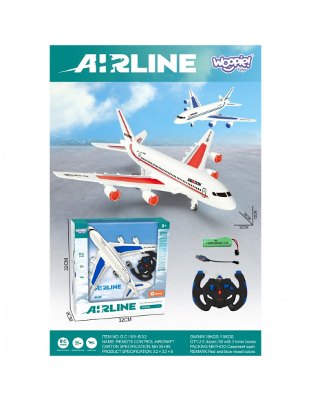 Пассажирский самолет с дистанционным управлением WOOPIE Blue