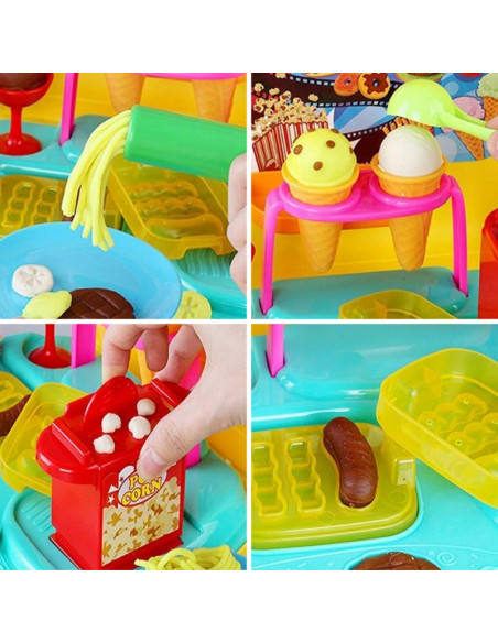 WOOPIE Play-Doh užkandžių gaminimo rinkinys WOOPIE Play-Doh užkandžių gaminimo rinkinys
