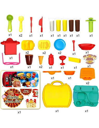 WOOPIE Play-Doh užkandžių gaminimo rinkinys