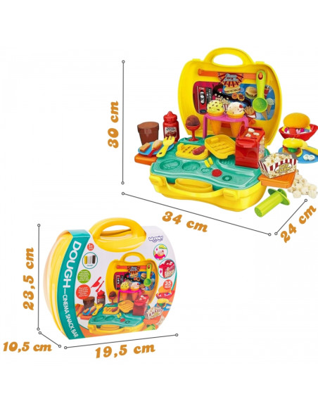WOOPIE Play-Doh užkandžių gaminimo rinkinys WOOPIE Play-Doh užkandžių gaminimo rinkinys