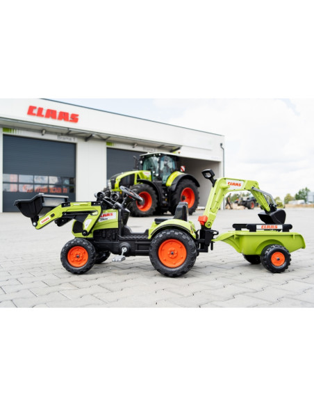 FALK traktorius su priekaba CLAAS Arion ekskavatorius-kaušas + krautuvas nuo 2 metų FALK traktorius su priekaba CLAAS Arion ekskavatorius-kaušas + krautuvas nuo 2 metų
