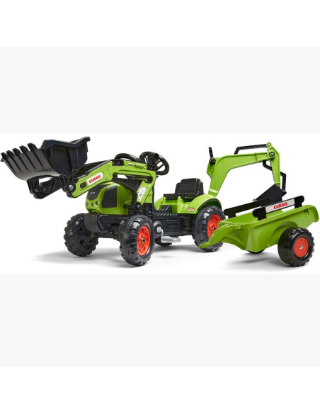 FALK traktorius su priekaba CLAAS Arion ekskavatorius-kaušas + krautuvas nuo 2 metų