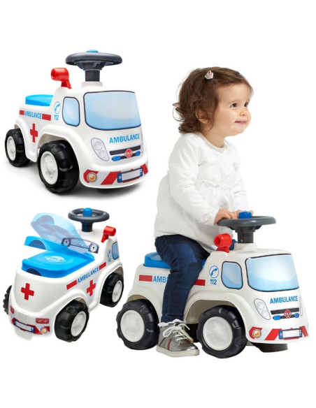 FALK greitosios pagalbos automobilis su signalu nuo 1 metų FALK greitosios pagalbos automobilis su signalu nuo 1 metų