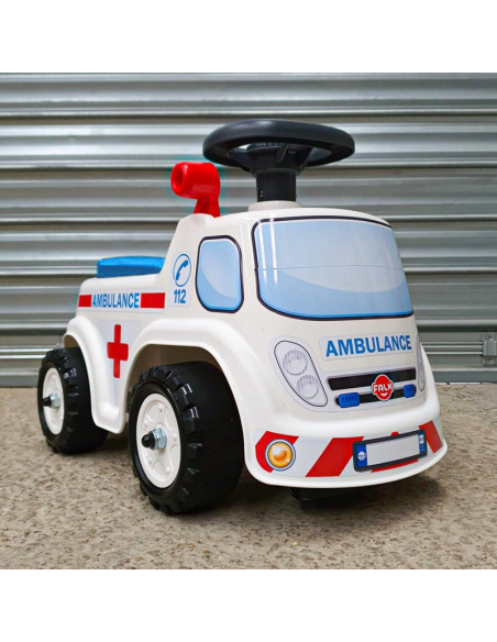 FALK greitosios pagalbos automobilis su signalu nuo 1 metų FALK greitosios pagalbos automobilis su signalu nuo 1 metų