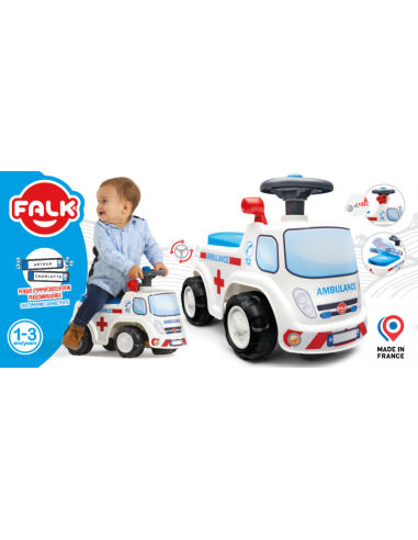 FALK greitosios pagalbos automobilis su signalu nuo 1 metų