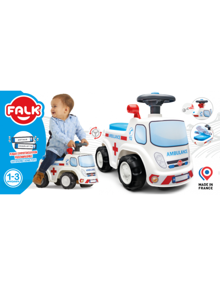 FALK greitosios pagalbos automobilis su signalu nuo 1 metų
