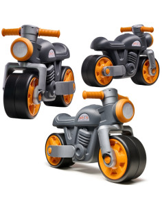 FALK Quiet Wheels Motor Prem1er Retro Black 12m+ vežimėlis